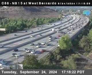 NB 15 at West Bernardo Dr./ Pomerdo