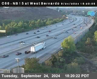 NB 15 at West Bernardo Dr./ Pomerdo