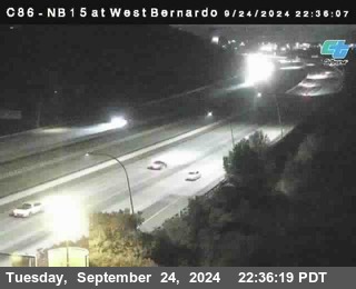 NB 15 at West Bernardo Dr./ Pomerdo