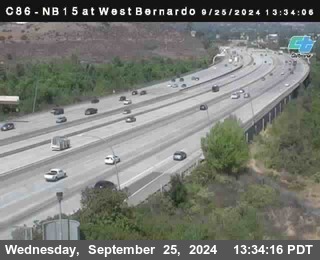 NB 15 at West Bernardo Dr./ Pomerdo