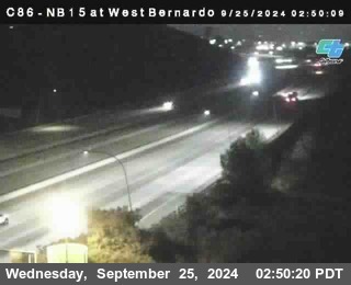 NB 15 at West Bernardo Dr./ Pomerdo