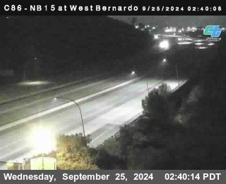 NB 15 at West Bernardo Dr./ Pomerdo