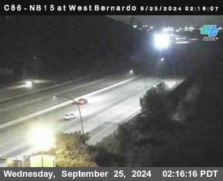 NB 15 at West Bernardo Dr./ Pomerdo