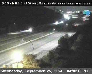 NB 15 at West Bernardo Dr./ Pomerdo