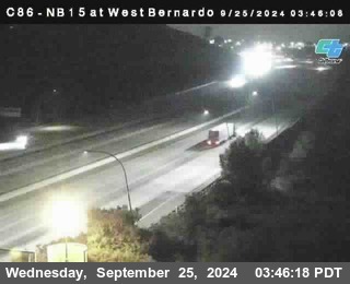 NB 15 at West Bernardo Dr./ Pomerdo