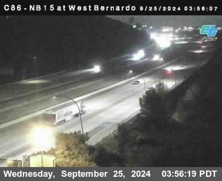 NB 15 at West Bernardo Dr./ Pomerdo