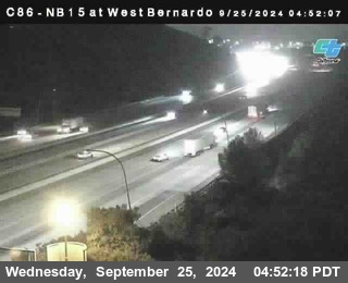 NB 15 at West Bernardo Dr./ Pomerdo