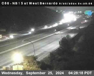 NB 15 at West Bernardo Dr./ Pomerdo