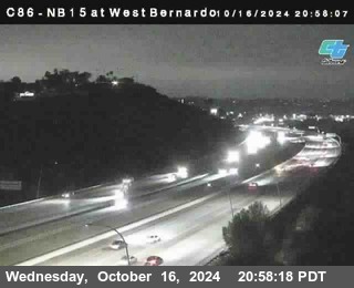 NB 15 at West Bernardo Dr./ Pomerdo