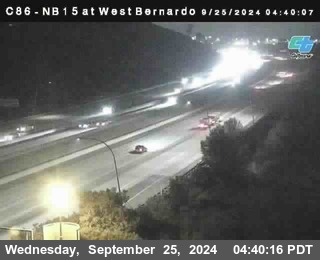 NB 15 at West Bernardo Dr./ Pomerdo