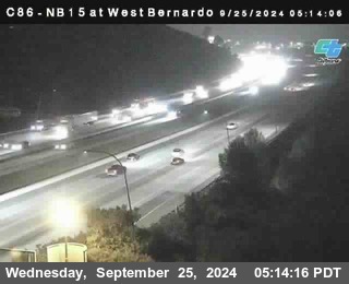 NB 15 at West Bernardo Dr./ Pomerdo