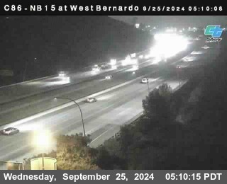 NB 15 at West Bernardo Dr./ Pomerdo