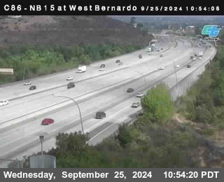 NB 15 at West Bernardo Dr./ Pomerdo