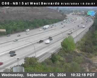 NB 15 at West Bernardo Dr./ Pomerdo