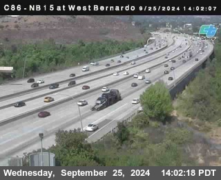 NB 15 at West Bernardo Dr./ Pomerdo