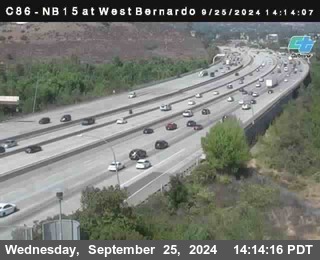 NB 15 at West Bernardo Dr./ Pomerdo