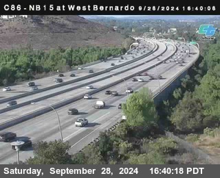 NB 15 at West Bernardo Dr./ Pomerdo