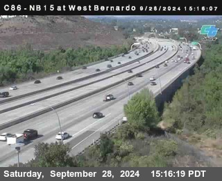 NB 15 at West Bernardo Dr./ Pomerdo