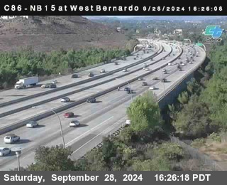 NB 15 at West Bernardo Dr./ Pomerdo