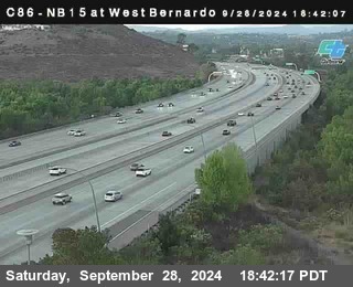 NB 15 at West Bernardo Dr./ Pomerdo