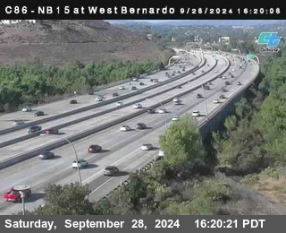 NB 15 at West Bernardo Dr./ Pomerdo