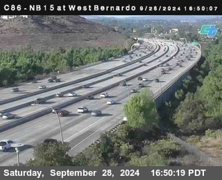 NB 15 at West Bernardo Dr./ Pomerdo