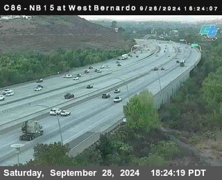 NB 15 at West Bernardo Dr./ Pomerdo