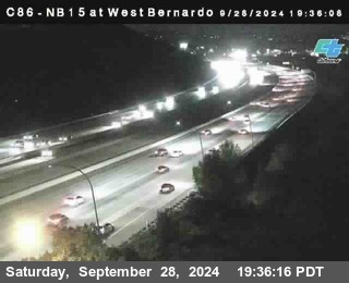 NB 15 at West Bernardo Dr./ Pomerdo