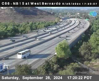 NB 15 at West Bernardo Dr./ Pomerdo