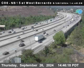 NB 15 at West Bernardo Dr./ Pomerdo