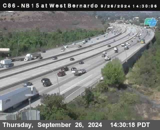 NB 15 at West Bernardo Dr./ Pomerdo