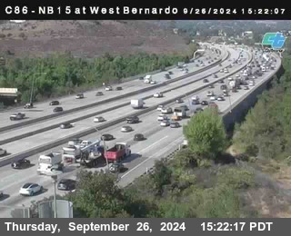 NB 15 at West Bernardo Dr./ Pomerdo