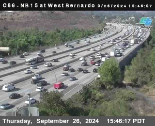 NB 15 at West Bernardo Dr./ Pomerdo