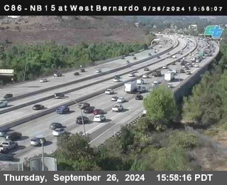 NB 15 at West Bernardo Dr./ Pomerdo