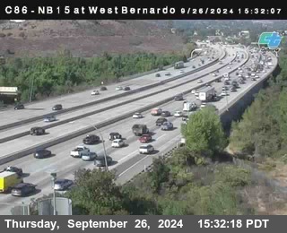 NB 15 at West Bernardo Dr./ Pomerdo