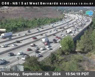 NB 15 at West Bernardo Dr./ Pomerdo