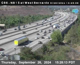 NB 15 at West Bernardo Dr./ Pomerdo