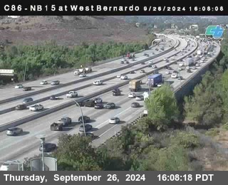 NB 15 at West Bernardo Dr./ Pomerdo