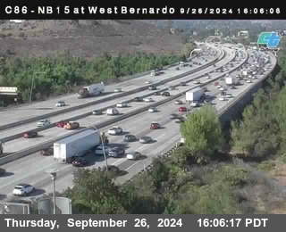 NB 15 at West Bernardo Dr./ Pomerdo