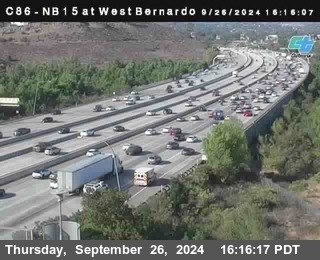 NB 15 at West Bernardo Dr./ Pomerdo