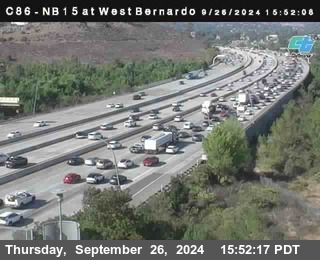 NB 15 at West Bernardo Dr./ Pomerdo