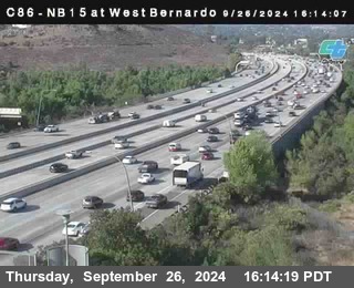 NB 15 at West Bernardo Dr./ Pomerdo