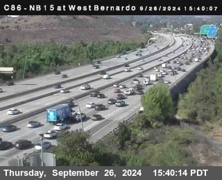 NB 15 at West Bernardo Dr./ Pomerdo