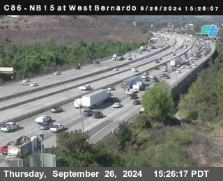 NB 15 at West Bernardo Dr./ Pomerdo