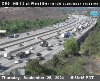 NB 15 at West Bernardo Dr./ Pomerdo