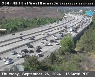 NB 15 at West Bernardo Dr./ Pomerdo