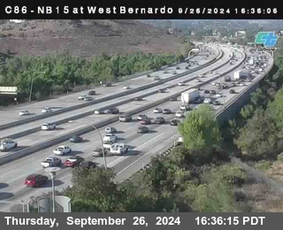 NB 15 at West Bernardo Dr./ Pomerdo