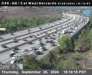 NB 15 at West Bernardo Dr./ Pomerdo