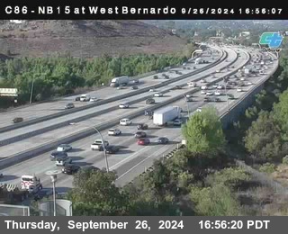 NB 15 at West Bernardo Dr./ Pomerdo