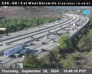 NB 15 at West Bernardo Dr./ Pomerdo